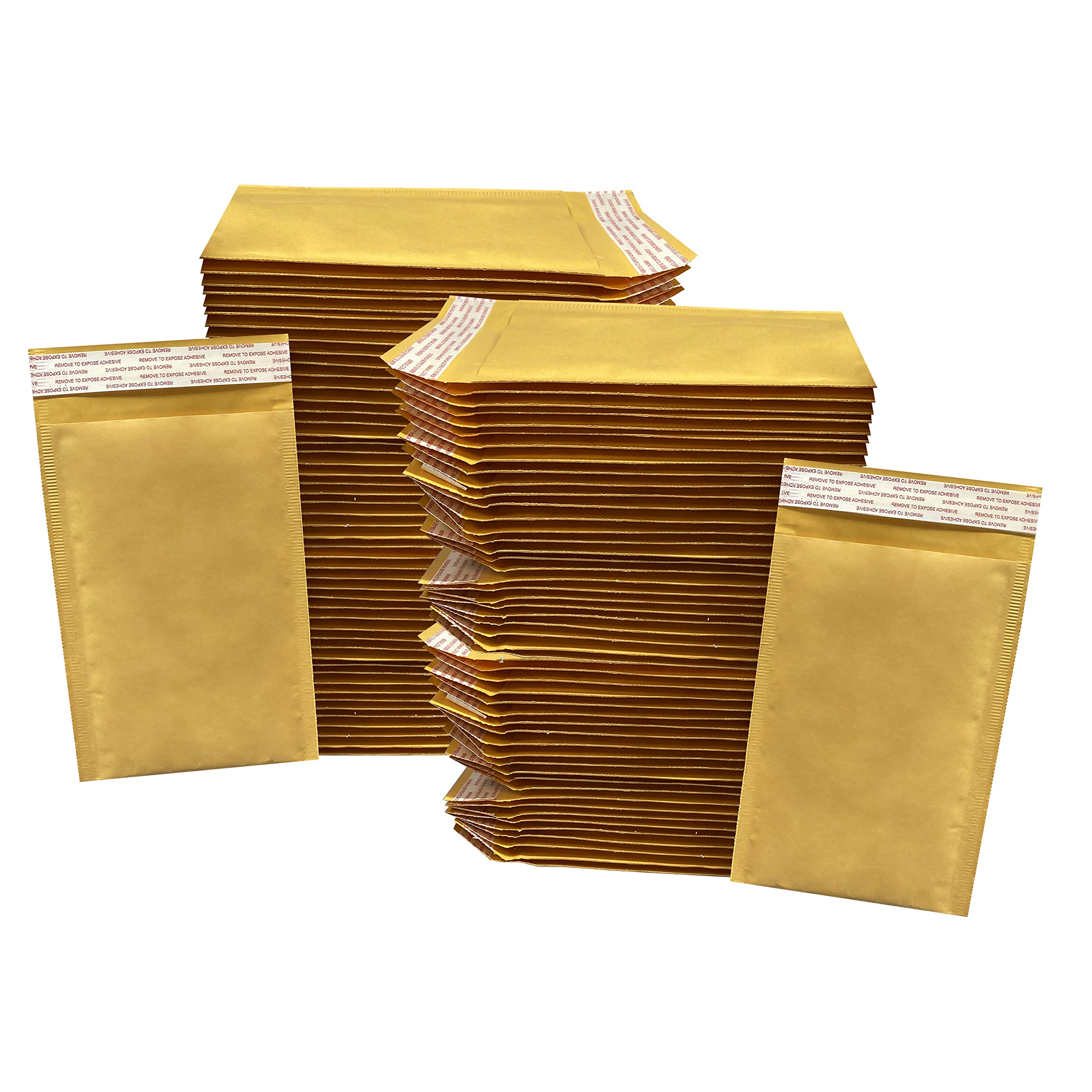 100 # 00 5 X 10 Kraft Bubble Mailers Padded Envelopes # 00 - Foto 14