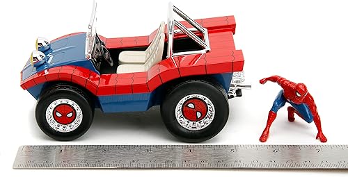 Miniatura 9 de Jada Marvel Spider-Man 1:24 - Coche fundido a presión y figura de 2.75 pulgadas, juguetes para niños y adultos
