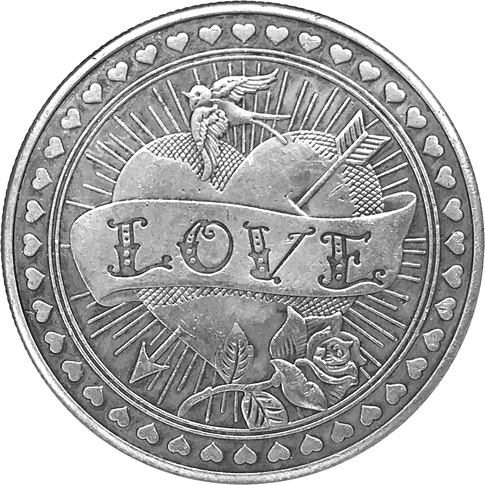 Universal Truth Novelty Heads Tails Good Luck Token Challenge Coin