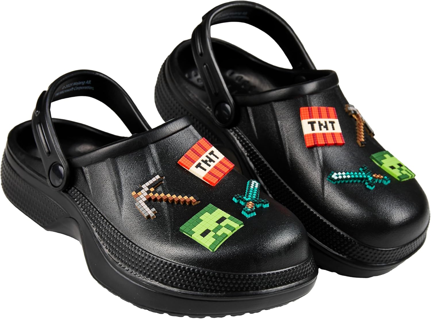 Minecraft Boys Clogs Slip On Sandals Kids Summer Shoes Outdoor Water Shoes for Pool Beach Travel Creeper Gifts for Gamers