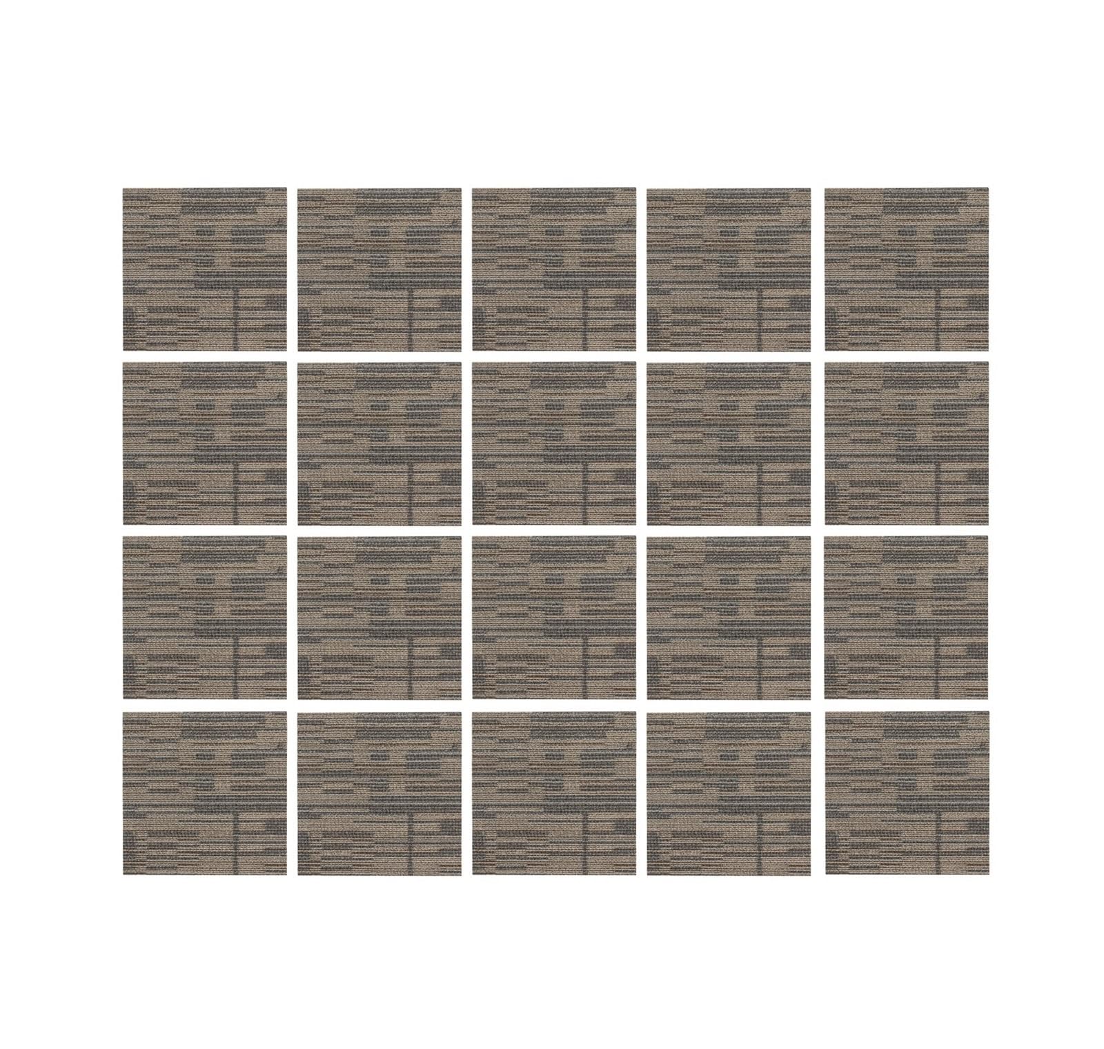 Dalle de Moquette Lot de 20 dalles moquette autocollantes carrées, lavables, for bureau, maison, chambre à coucher, salon, 50,8 x, cm