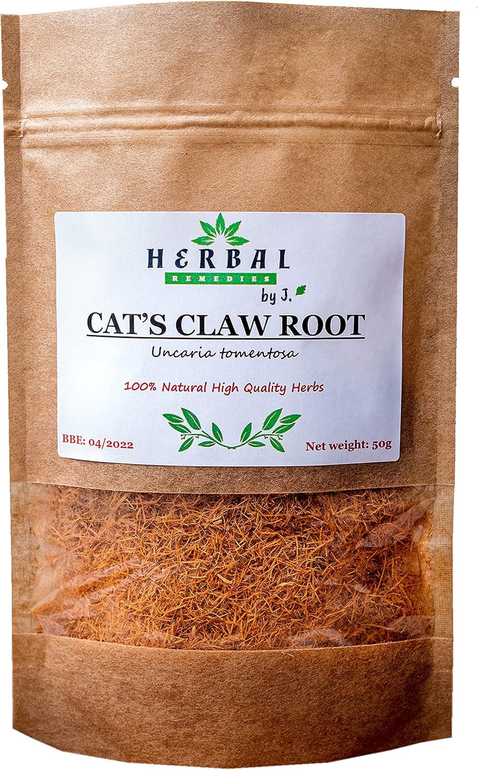 Cat's Claw Tea Dried Herb 50g - Vilcacora Uncaria Tomentosa - Herbal Remedies by J. - Koci pacur