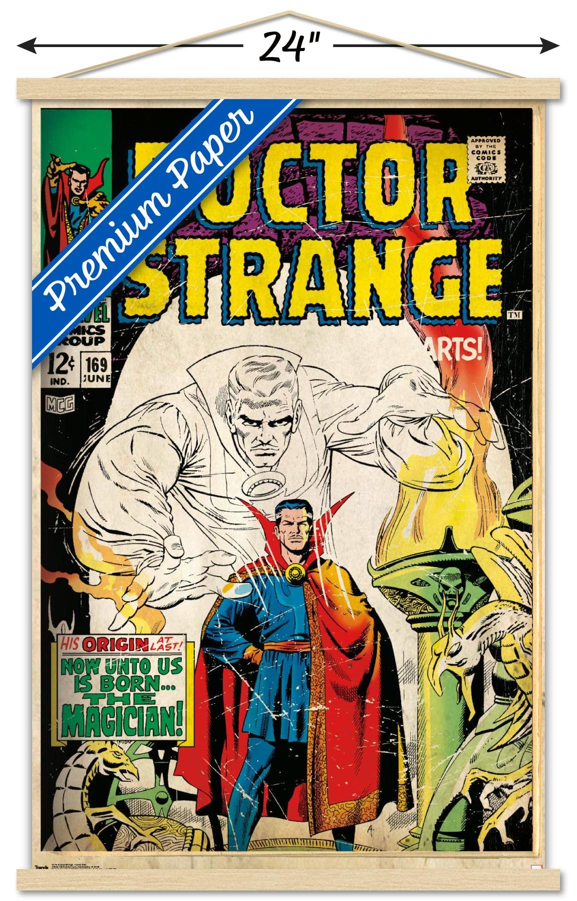 Amazon.com: Trends International Wooden Magnetic Frame Marvel