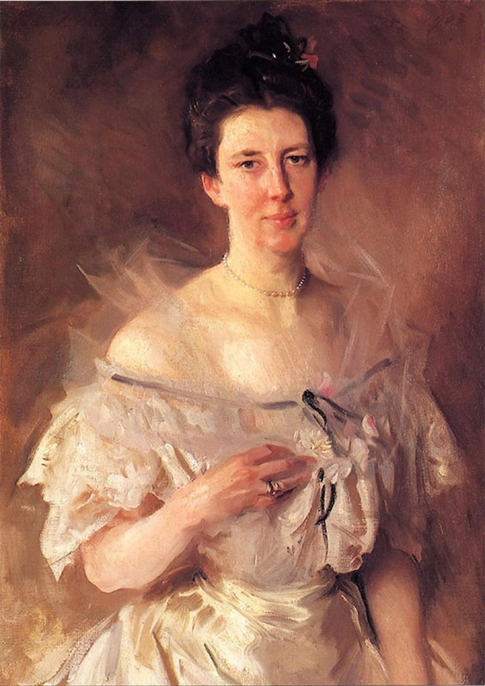 POSTERIIk Famous Animal Posters Vintage Picture Mrs.gardiner Greene Hammond by John Singer Sargent Modern Wall Decor for Home Decor 60x90cm