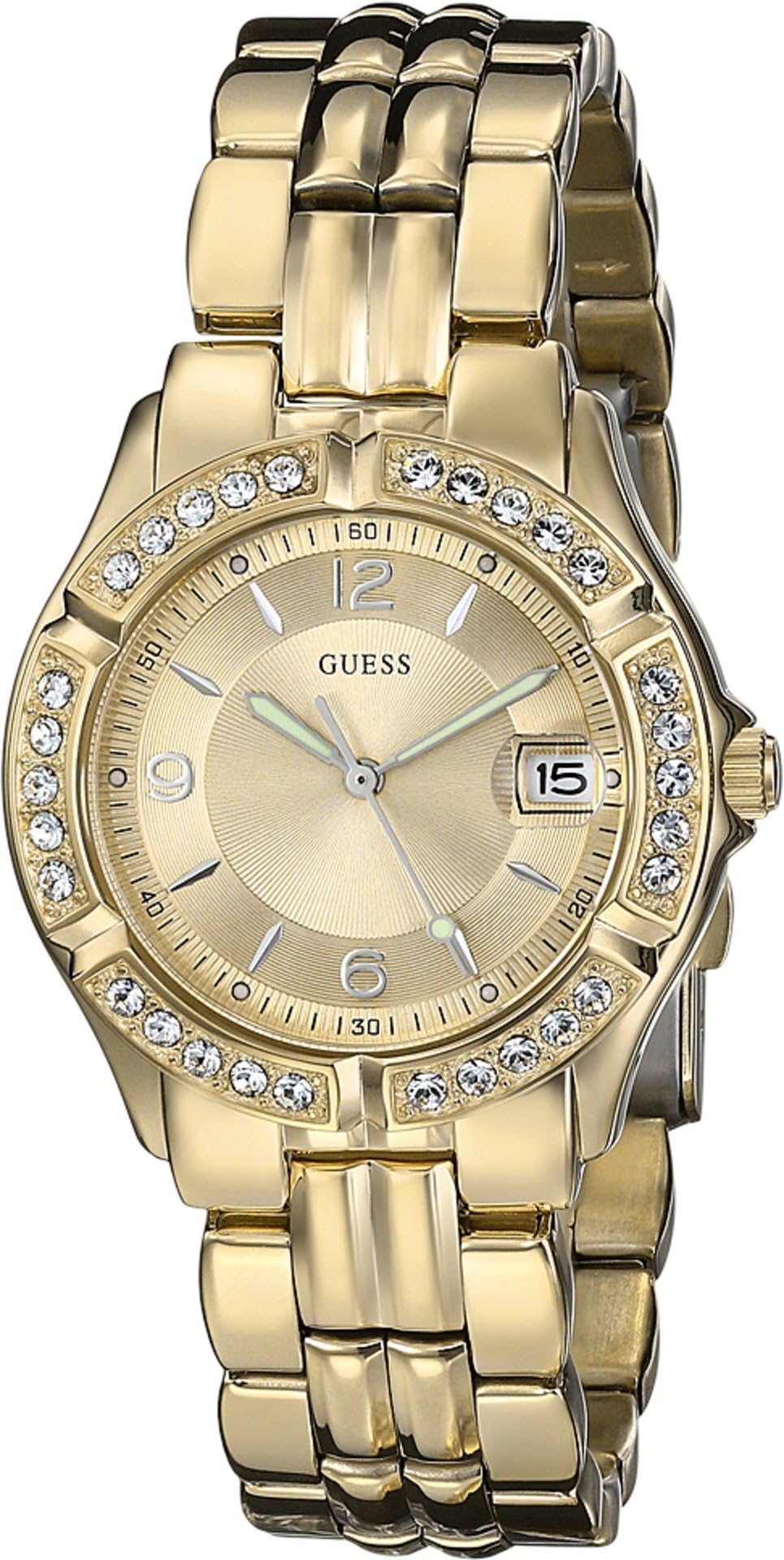 Guess Gold-Tone Bracelet Watch