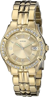 Guess Gold-Tone Bracelet Watch