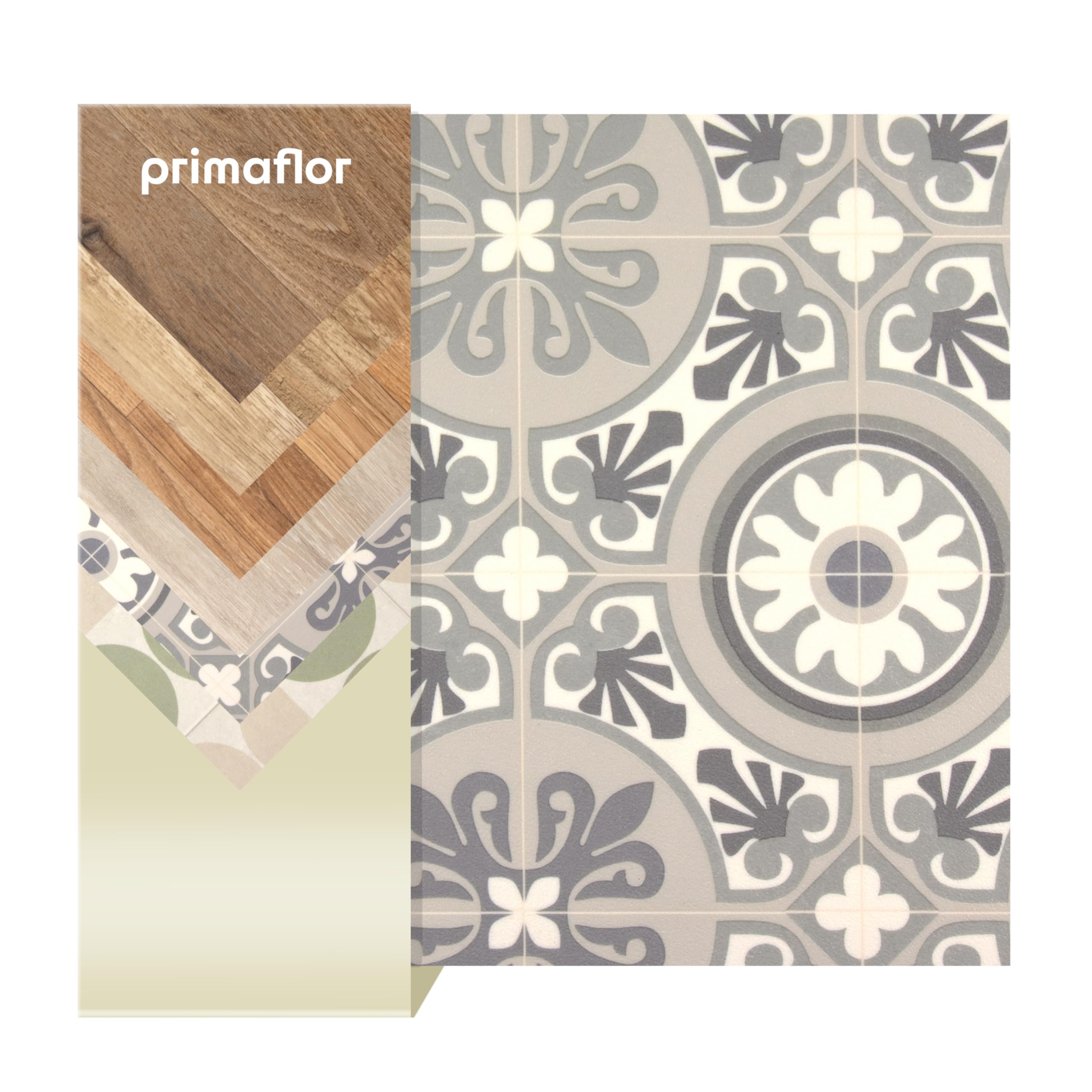 Primaflor PVC Bodenbelag Tacuto | Fliese Lagos | 200x350 cm