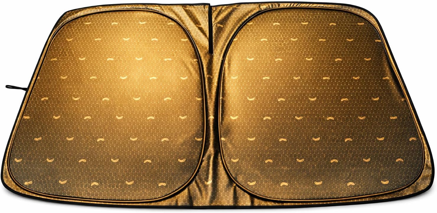 High-end Graphene Windshield Sun Shade for Lamborghini Diablo SV (MY1999 Facelift) 1998-1999, Foldable Front Window Sunshade, Reflective Heat Protection, Odorless Wrinkle-Free L