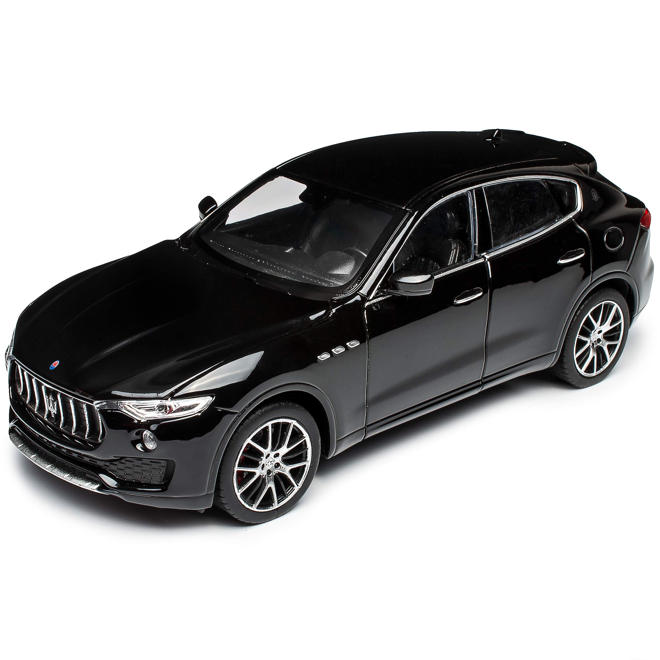 Generisch Maseratti Levante SUV Schwarz Ab 2016 1/24 Welly Modell Auto