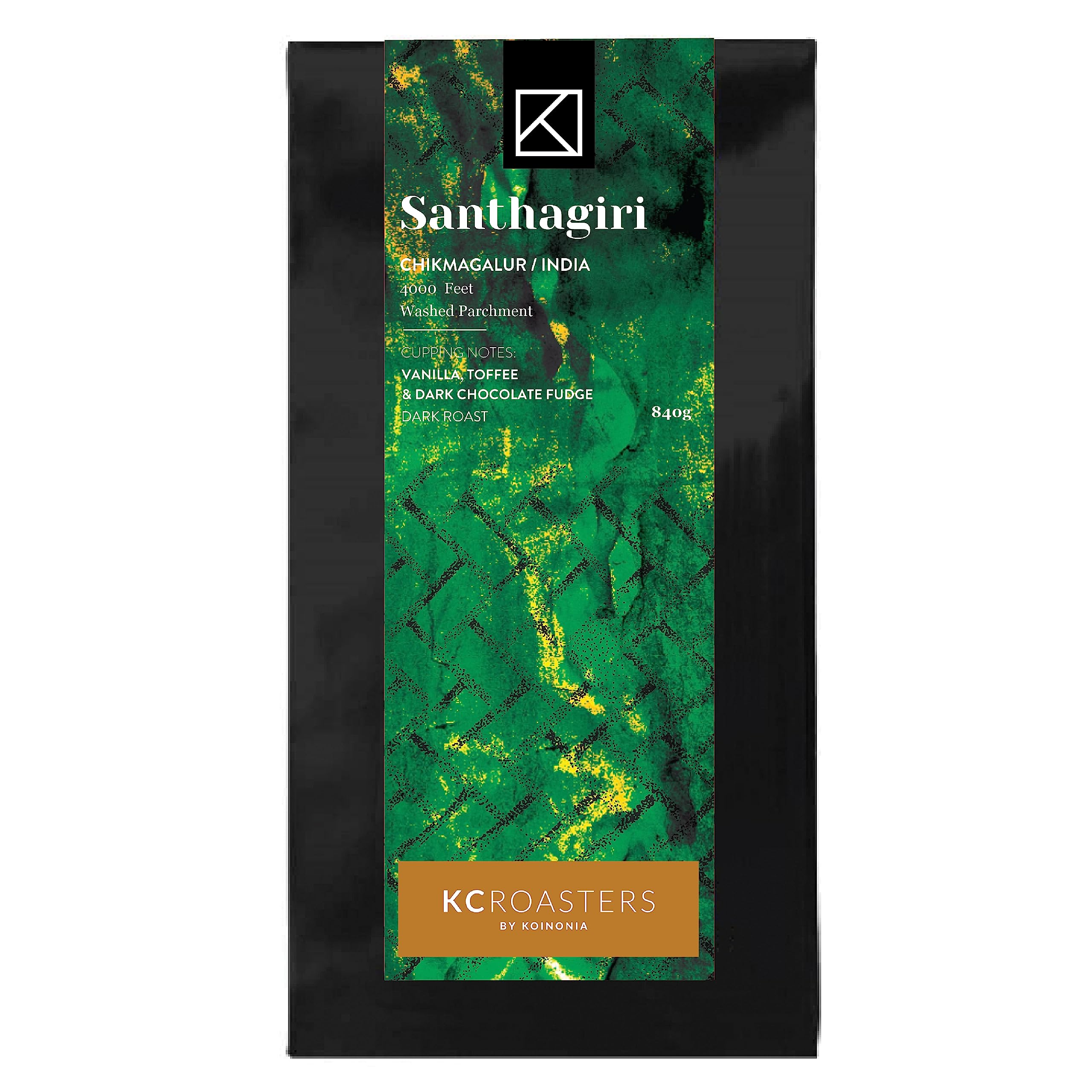 See full amazon price history chart for KCROASTERS Koinonia|Santhagiri Dark Roast Coffee Bag|840Gm|Moka Pot-Grind Size|Washed Parchment Process|Specialty Grade Premium Arabica Coffee . KCROASTERS Koinonia|Santhagiri Dark Roast Coffee Bag|840Gm|Moka Pot-Grind Size|Washed Parchment Process|Specialty Grade Premium Arabica Coffee . (B0C9ZX5LXQ) Amazon Price History, Amazon Price Tracker