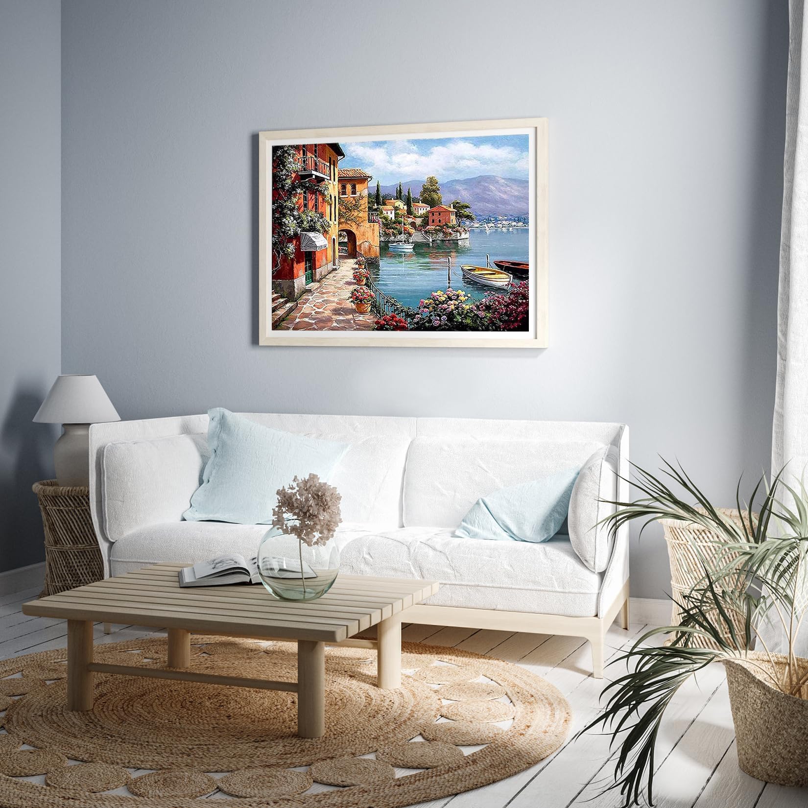 TARATH Paint By Number Kits For Adults, Oil Painting By Number Kits Tiger, For Home Decoration16 X 20 Inches (without Frame