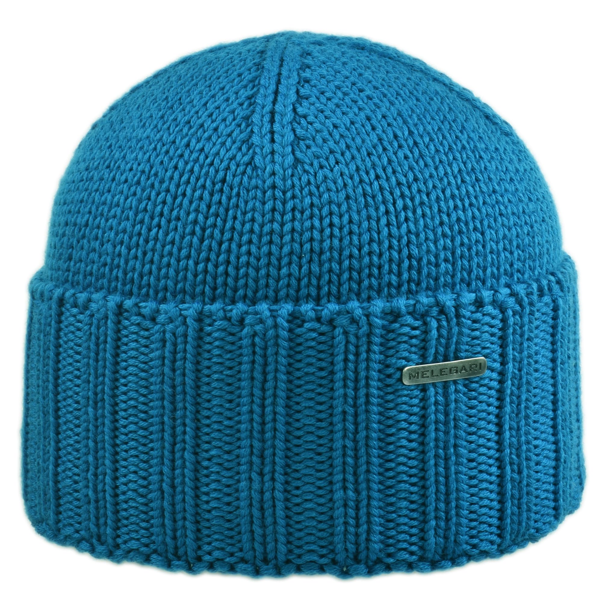 MELEGARI Bonnet Bonnet Bord Haut | Beanie Varese | Pure Laine mérinos | Made in Italy