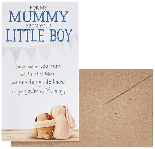 Snuggly Bumkins, Sure About Boy, Mummy from Little Boy Greetings