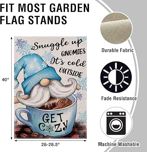 Miniatura 9 de Artofy Home is Where My Honey Bee Gnomo - Bandera decorativa para jardín, decoración exterior de primavera y verano, decoración exterior de