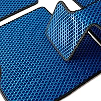 Vista 6 de Alfombrillas de automóvil personalizadas para todo tipo de clima para Mazda CX-3 2015-2023 - Aspecto elegante y ajuste de precisión (azul)