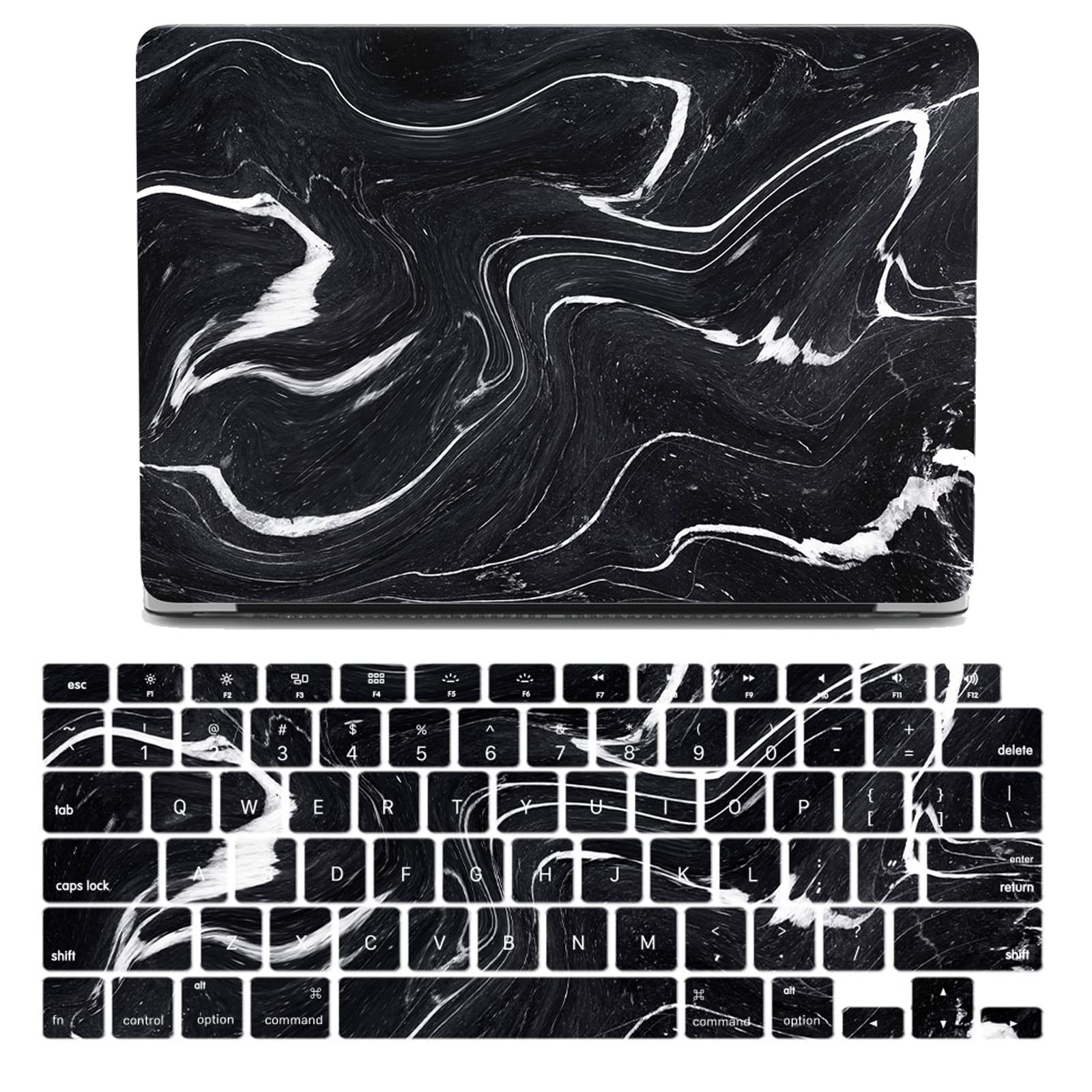 Carcasa MacBook Pro 14 M1 M2 M3 M4 A2992 A2918 con protector teclado JZ 6