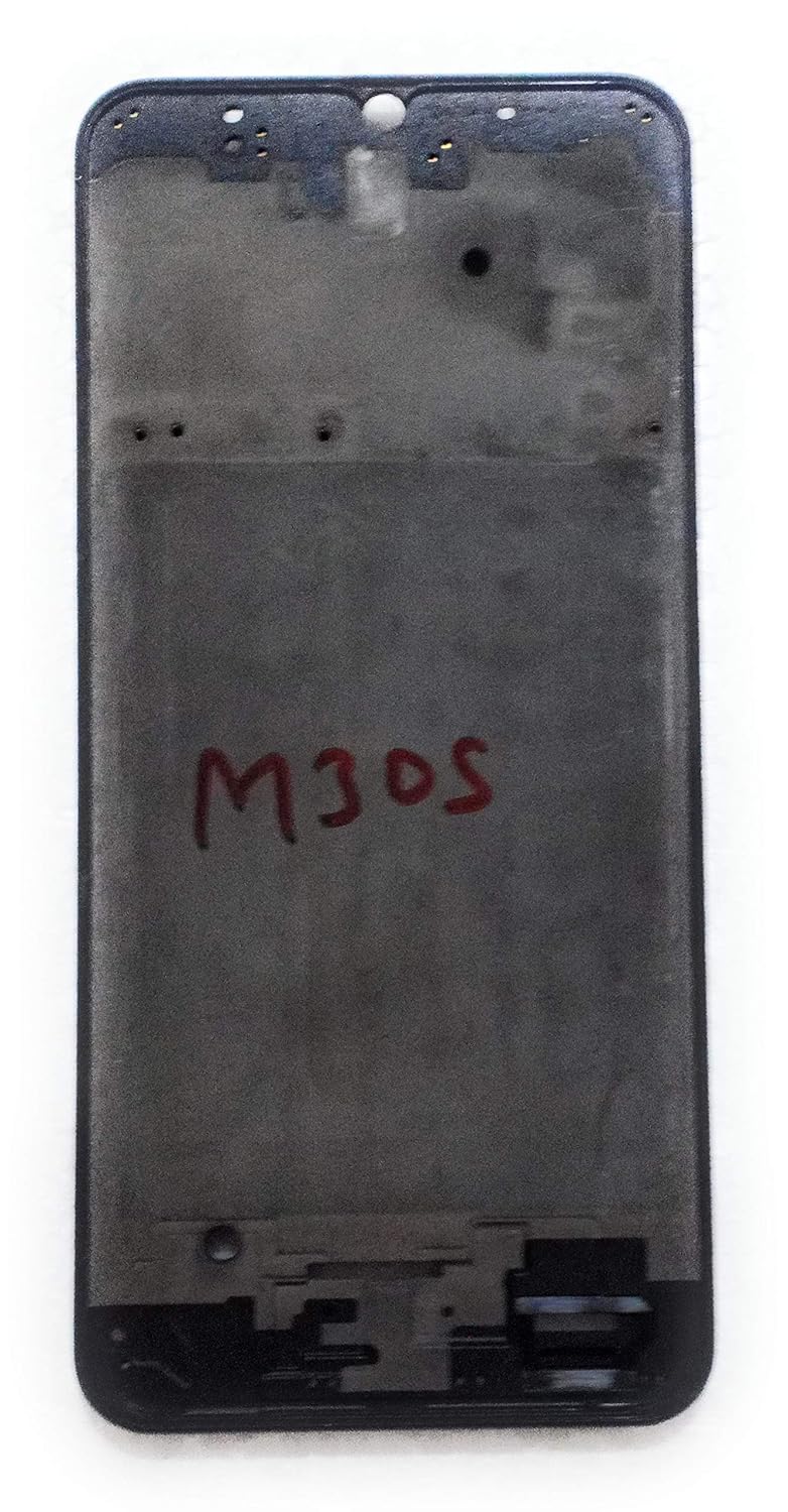 Middle Body LCD Display Ring Frame for Samsung m30s Black Amazon.in