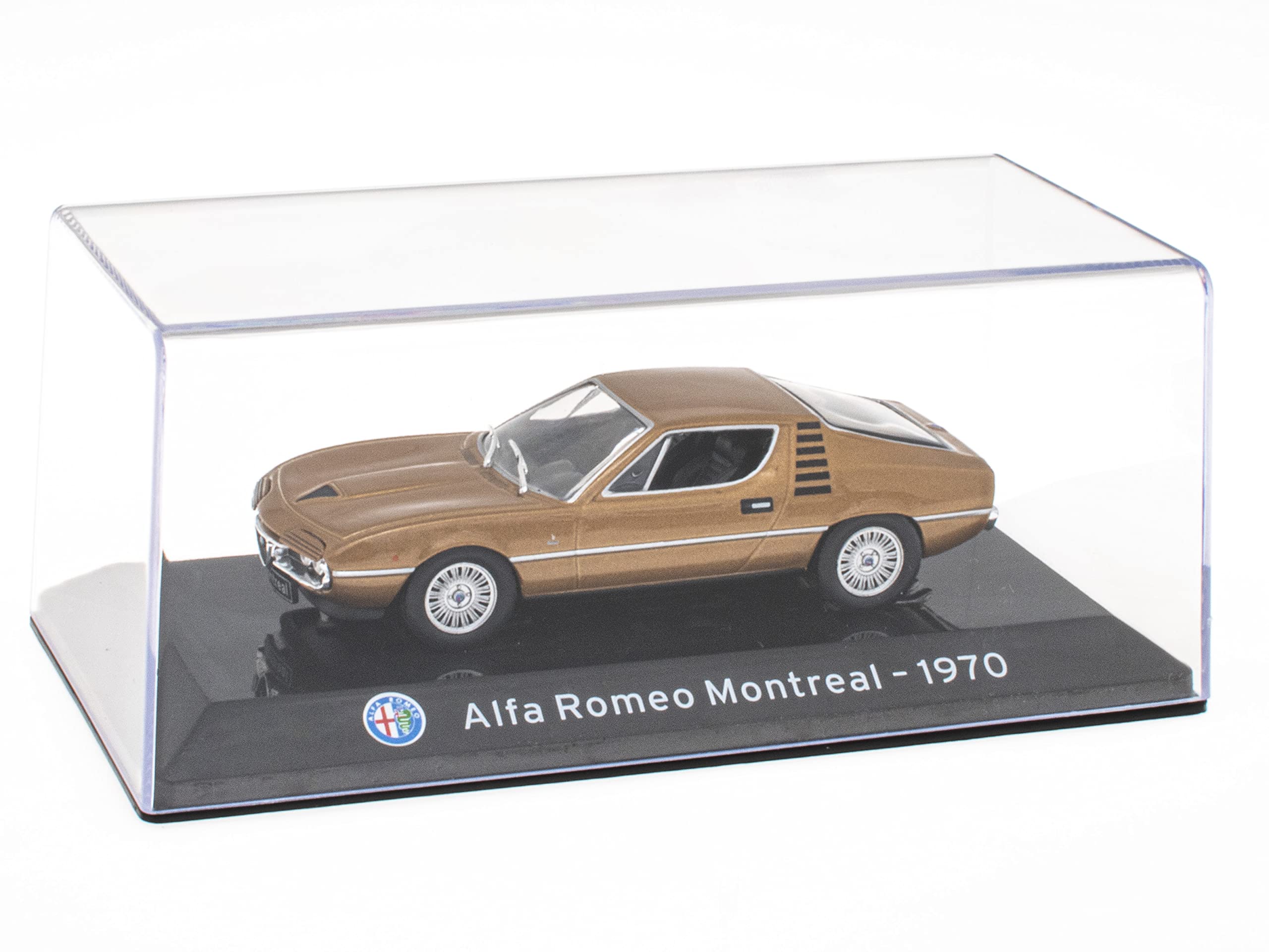DIE CAST ALFA ROMEO MONTREAL 1972 ARGENT (400 120622