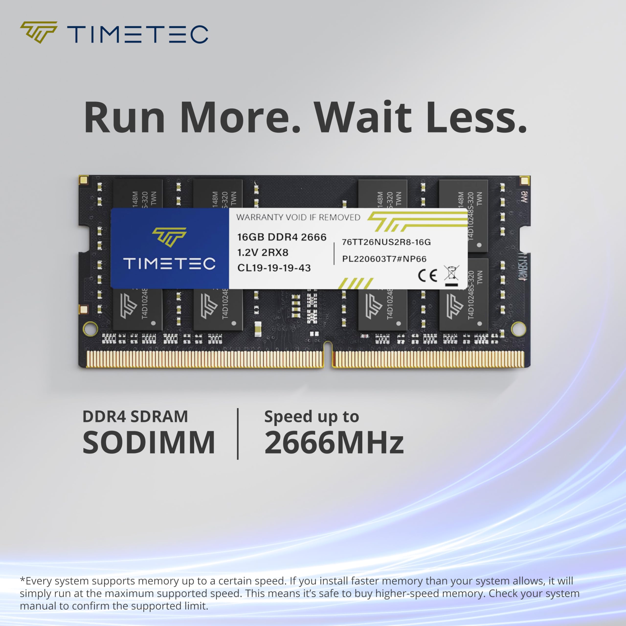 Timetec Elite 32GB KIT (2x16GB) DDR4 2666MHz (PC4-2666V) PC4-21300