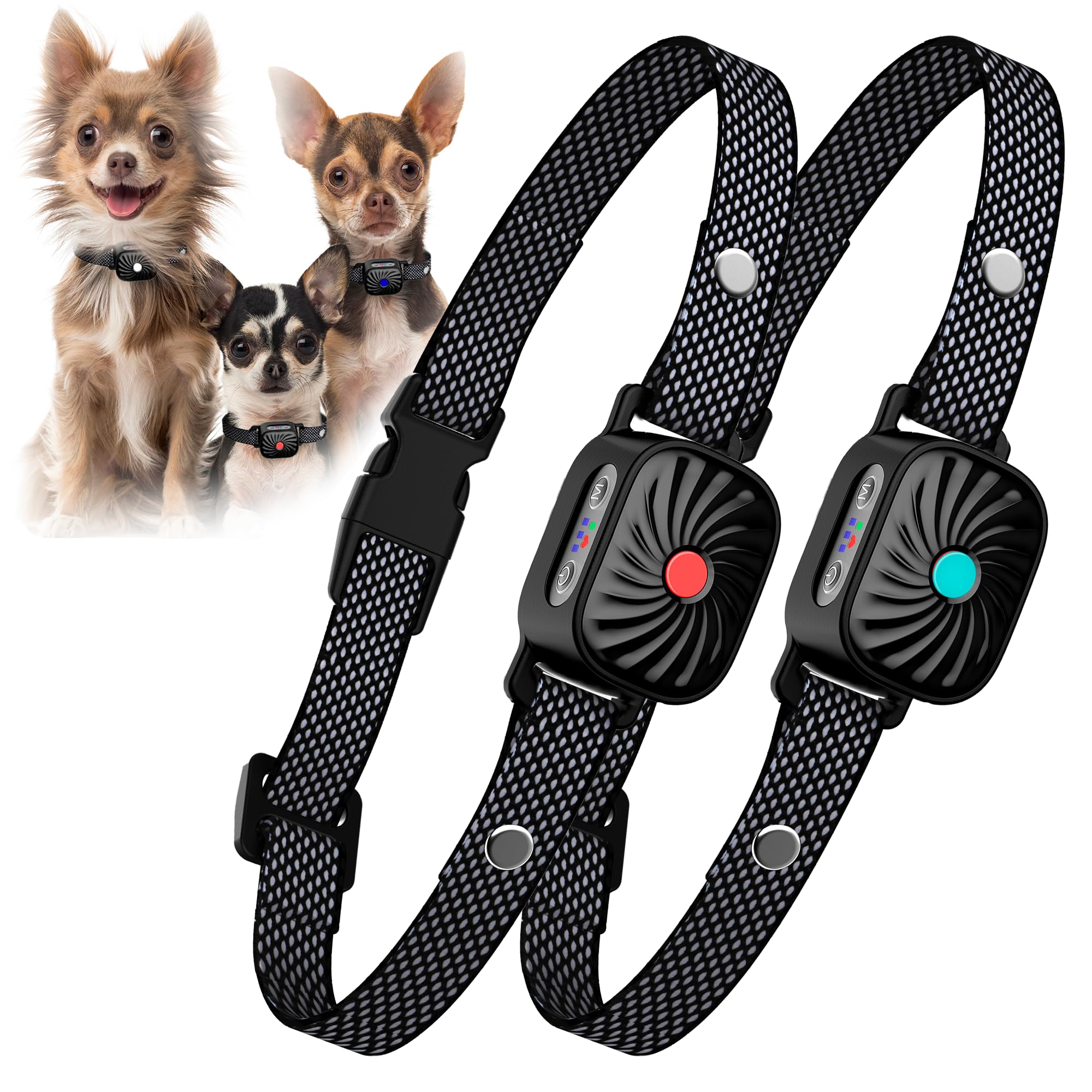 TrainTail OB6-2 Bark Collar 2 Pack