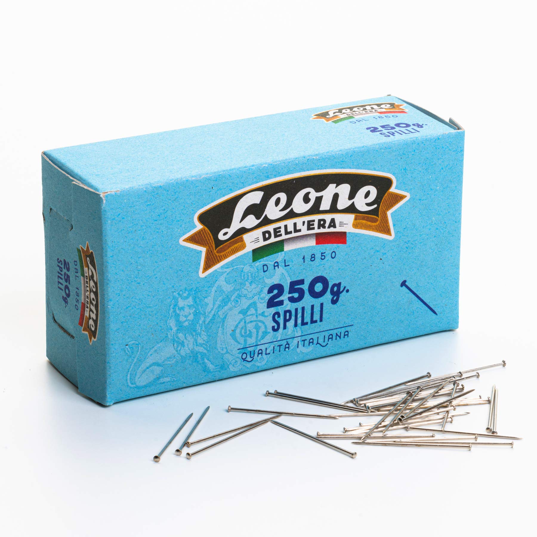 Dell'Era Stecknadeln Löwe Nr. 6: 0,80 x 32, vernickelt, 250 Stück