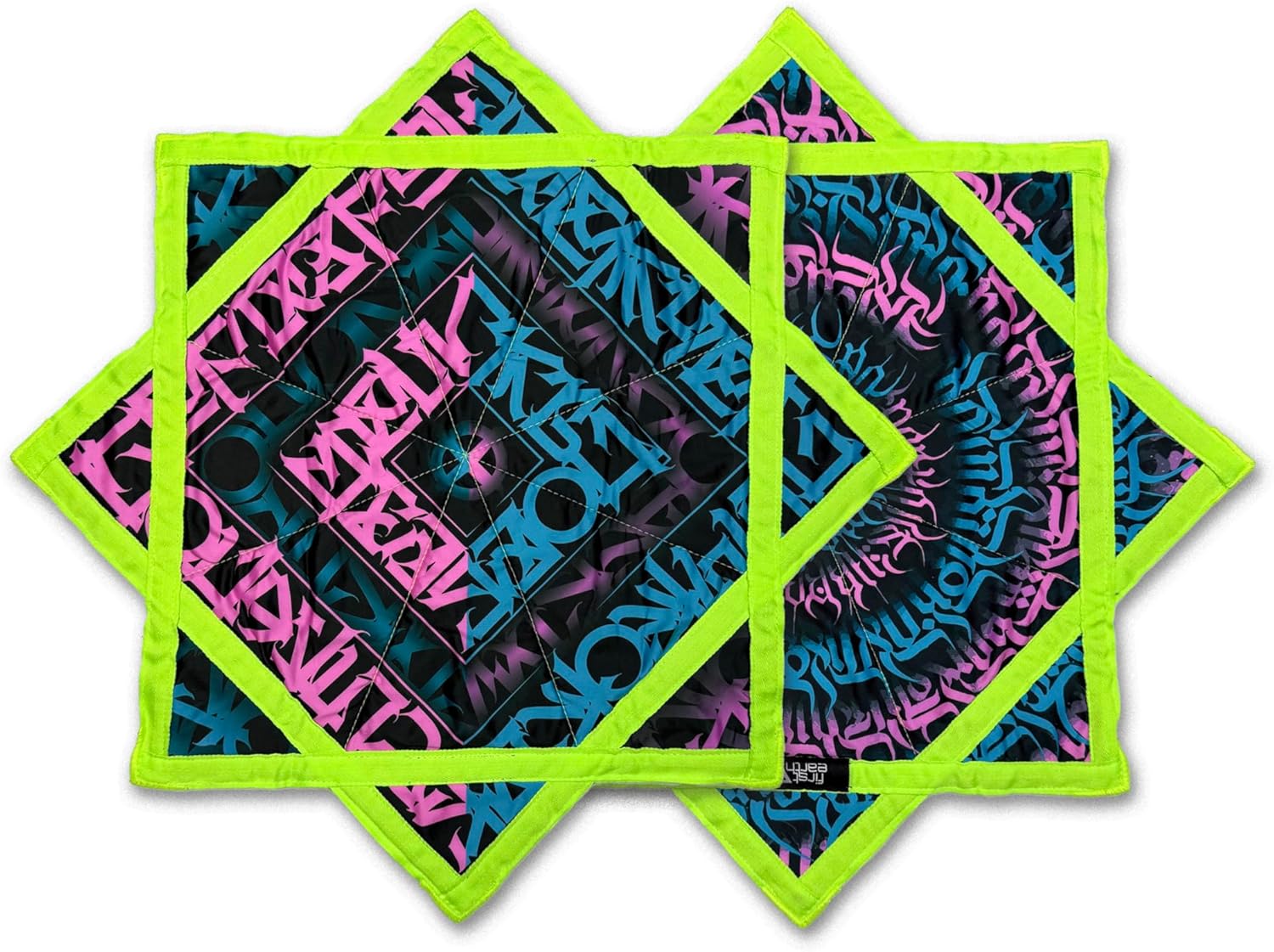 Mini Flow Star - Dapo Star - Flow Toy - by First Earth (Calligraffiti (UV))