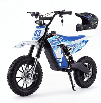 SPARK03 Electric Dirt Bike for Kids Ages 8-14, 1500W Peak Motor 22 MPH Mini Electric Motorcycle, 48V 13Ah Battery 22 Mile Range, 3 Speeds Dual Suspension 14" Off-Road Tires & Disc Brakes