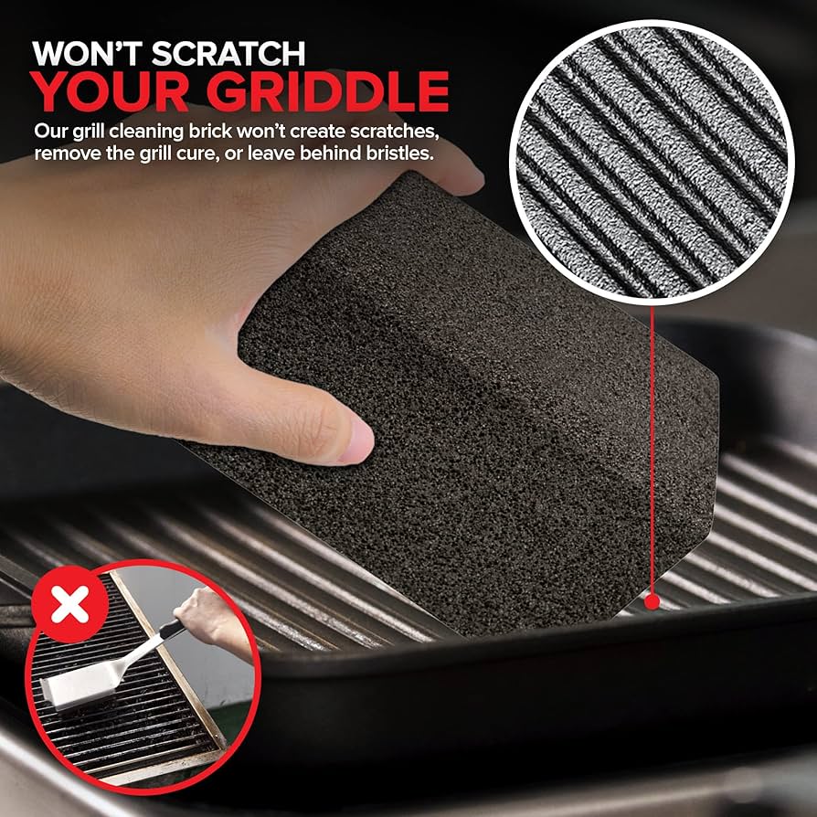 Grill Cleaning Bricks Barbi Grill Grill Grate Cleaner Grill Cleaning Block Grilling Tools