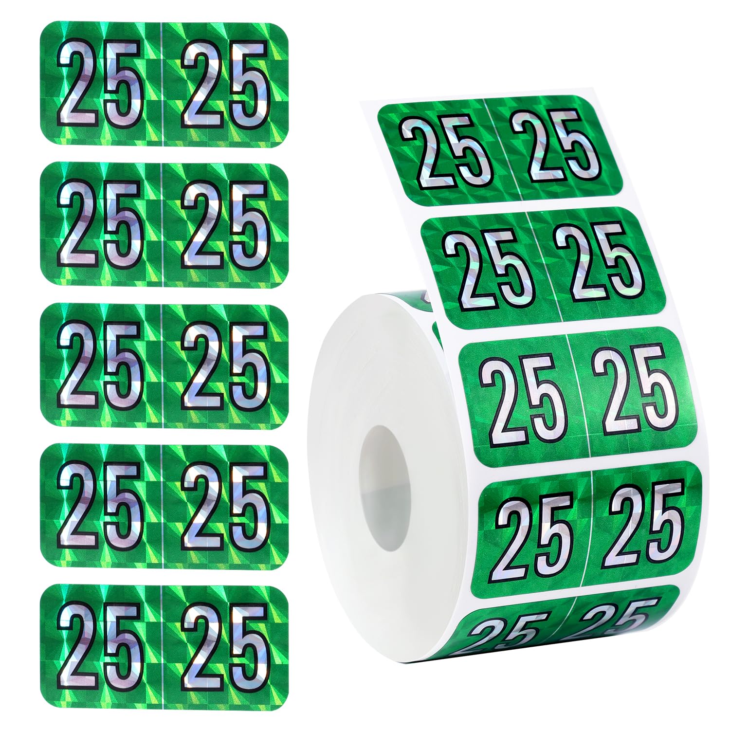 500pcs 2025 Year Stickers