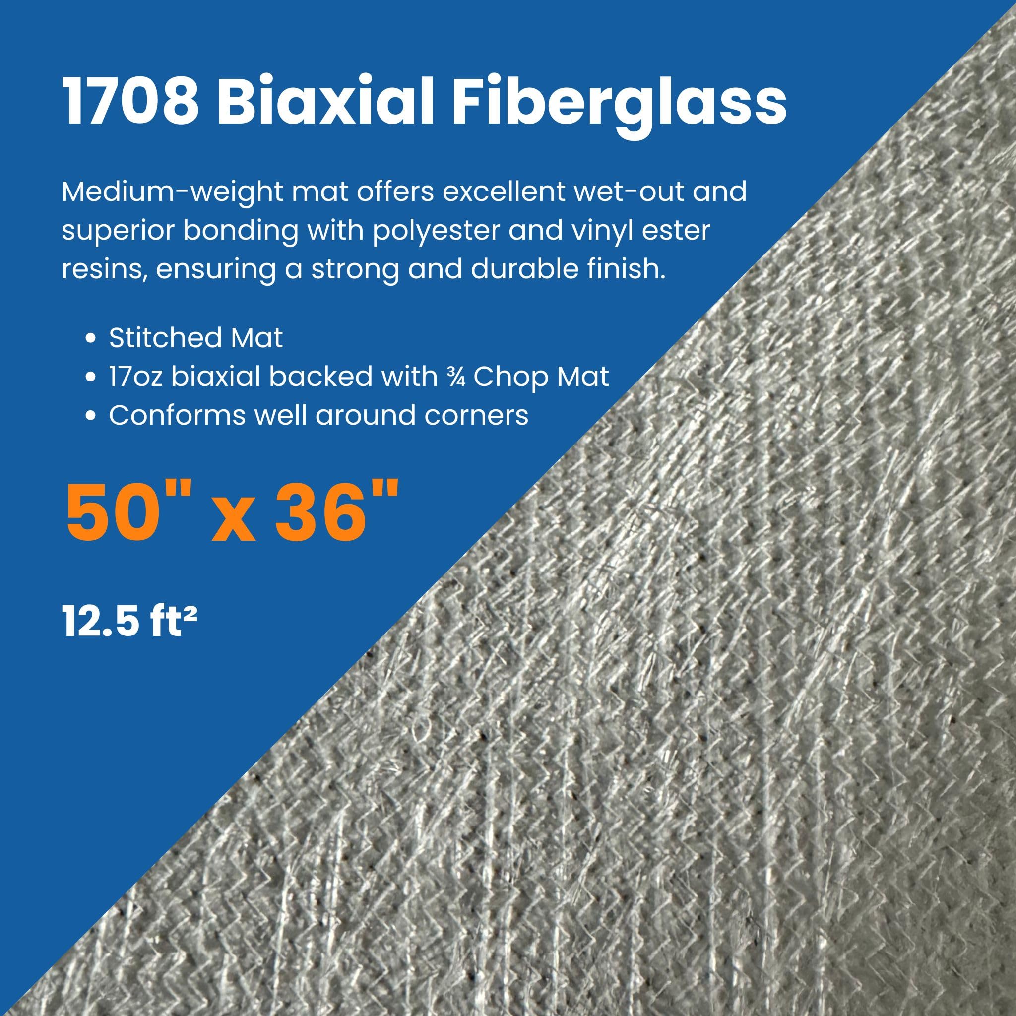 Biaxial Fiberglass Cloth - 1 Yard Pack -2 Biaxial Fiberglass Cloth - 1 Yard Pack -2
