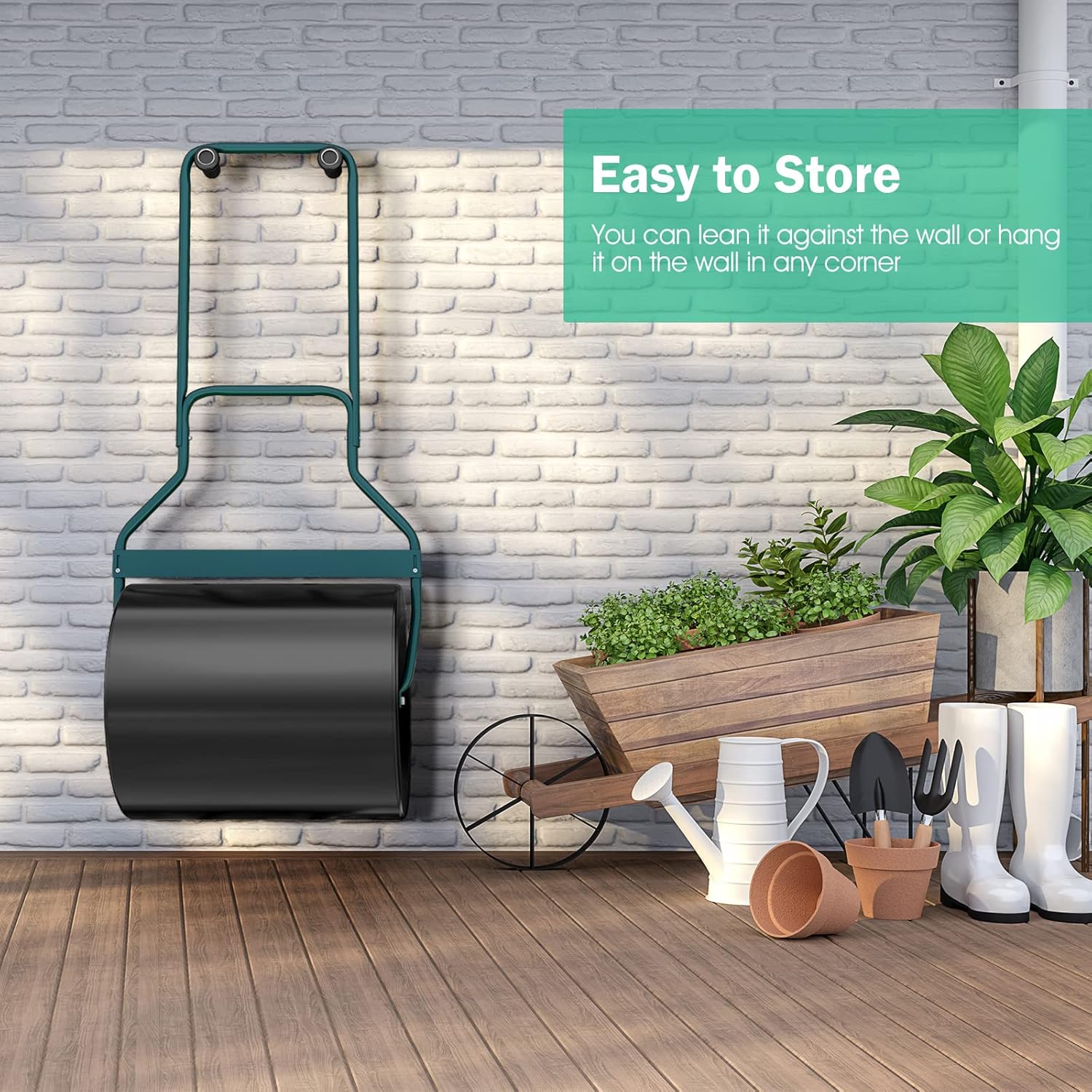 RELAX4LIFE Rullo Da Giardino In Metallo, Barra Del Timone, Serbatoio Fino 60 Litri, Riempito Con Sabbia O Acqua, Apertura Laterale Livellare Prato, Movimento Facile, 50x40x123 Cm, In Acciaio, Nero 10 RELAX4LIFE Rullo Da Giardino In Metallo, Barra Del Timone, Serbatoio Fino 60 Litri, Riempito Con Sabbia O Acqua, Apertura Laterale Livellare Prato, Movimento Facile, 50x40x123 Cm, In Acciaio, Nero -Cura Del Prato AAHKMJXYDAFdJAOAIMEbOAchlkWZ0oakZn uVZ0mPidMNbILvCvspZ4oG3fPgIqc1P2voOTTp5K79Qbm4VHZJhcfwavtAaaIUAXfFPzHeBw HA==