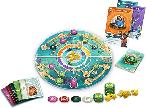 Miniatura 4 de Lucky Duck Games Tidal Blades: Banner Festival, emocionante juego de mesa de aventura con impresionantes obras de arte. Juego de estrategia para