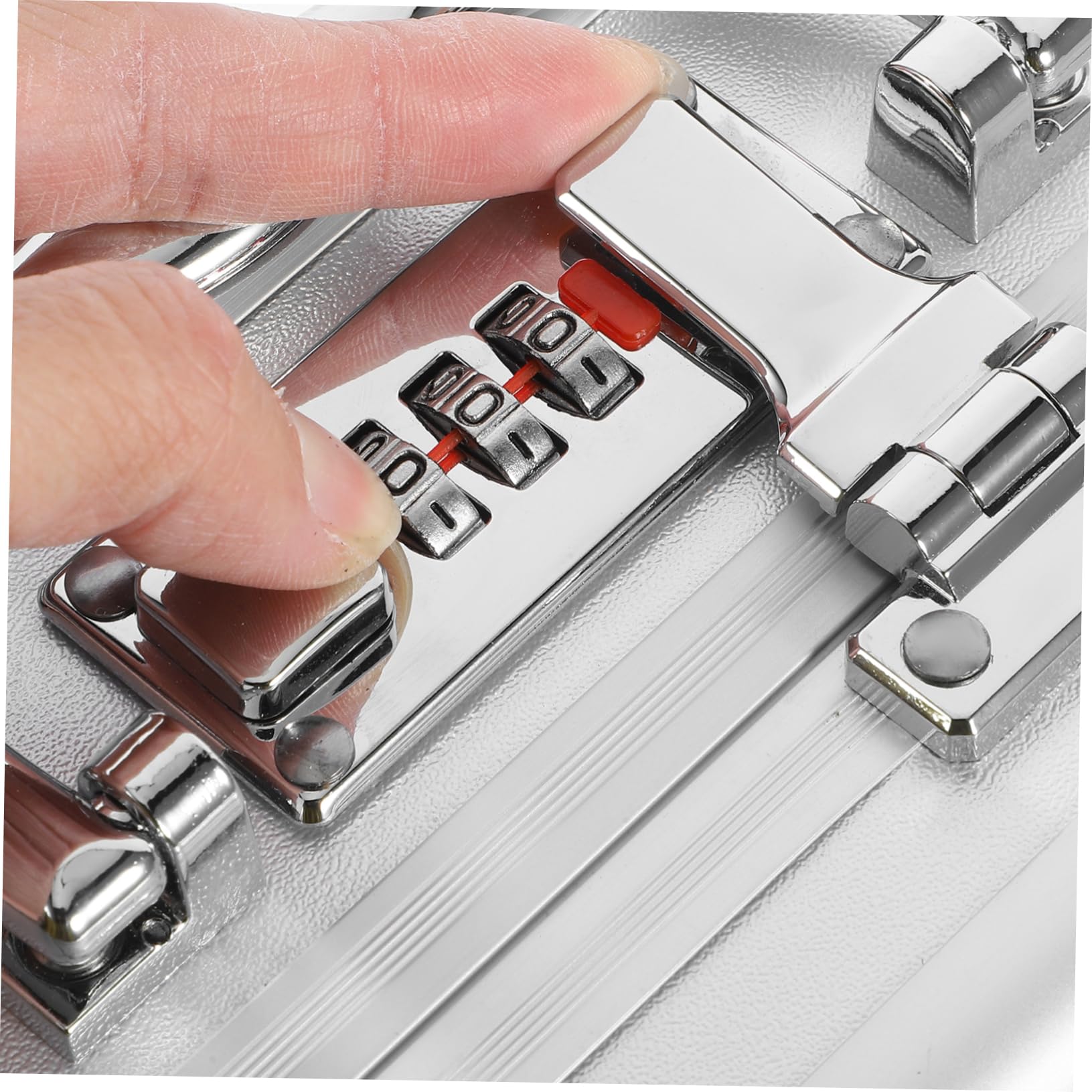 DOITOOL Caja De Herramientas Organizador De Herramientas Maletín De Metal Con Cerradura Estuche De Almacenamiento
