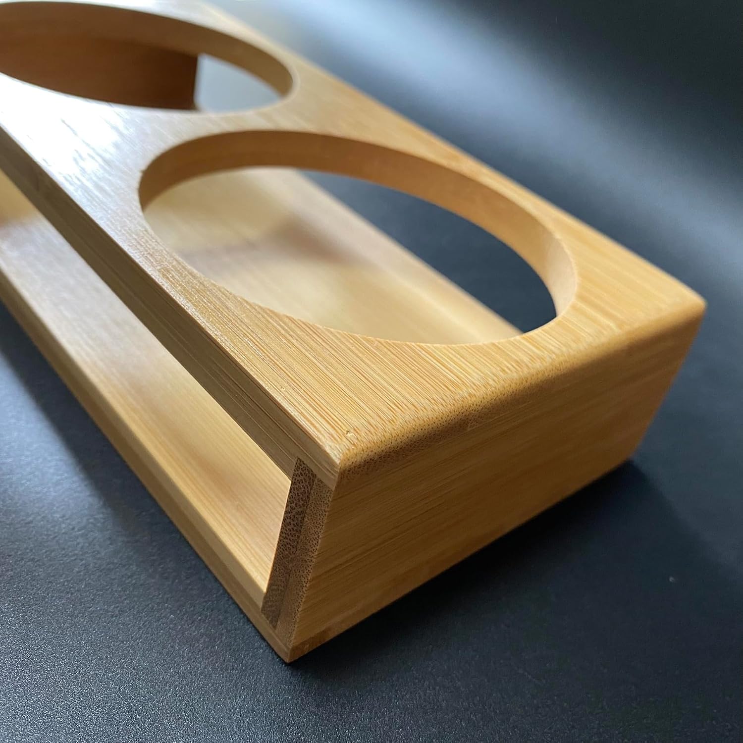 Yaokingdom 2-Piece Wooden Salt or Spice Box with Lid, Spoon, and Holder Keep table salt, gourmet salt, herbs, or favorite spices at your fingertips on your countertop