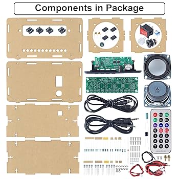 EI Electronic Speaker Kit Soldering Practice Kit Dual Channel Multi
