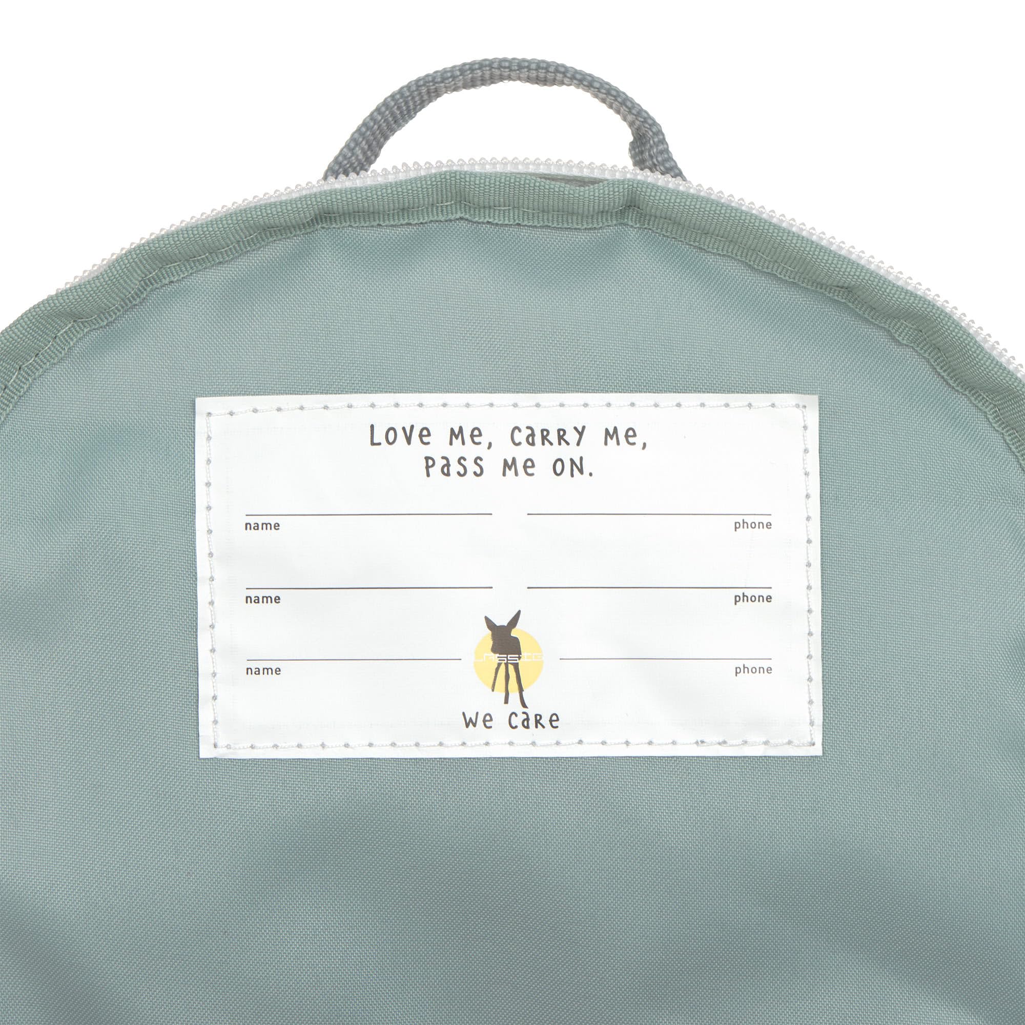 LÄSSIG Mochila infantil pequeña para guardería con correa de 2 años, 20 x 9 x 24 cm, 3,5 L/Tiny Backpack