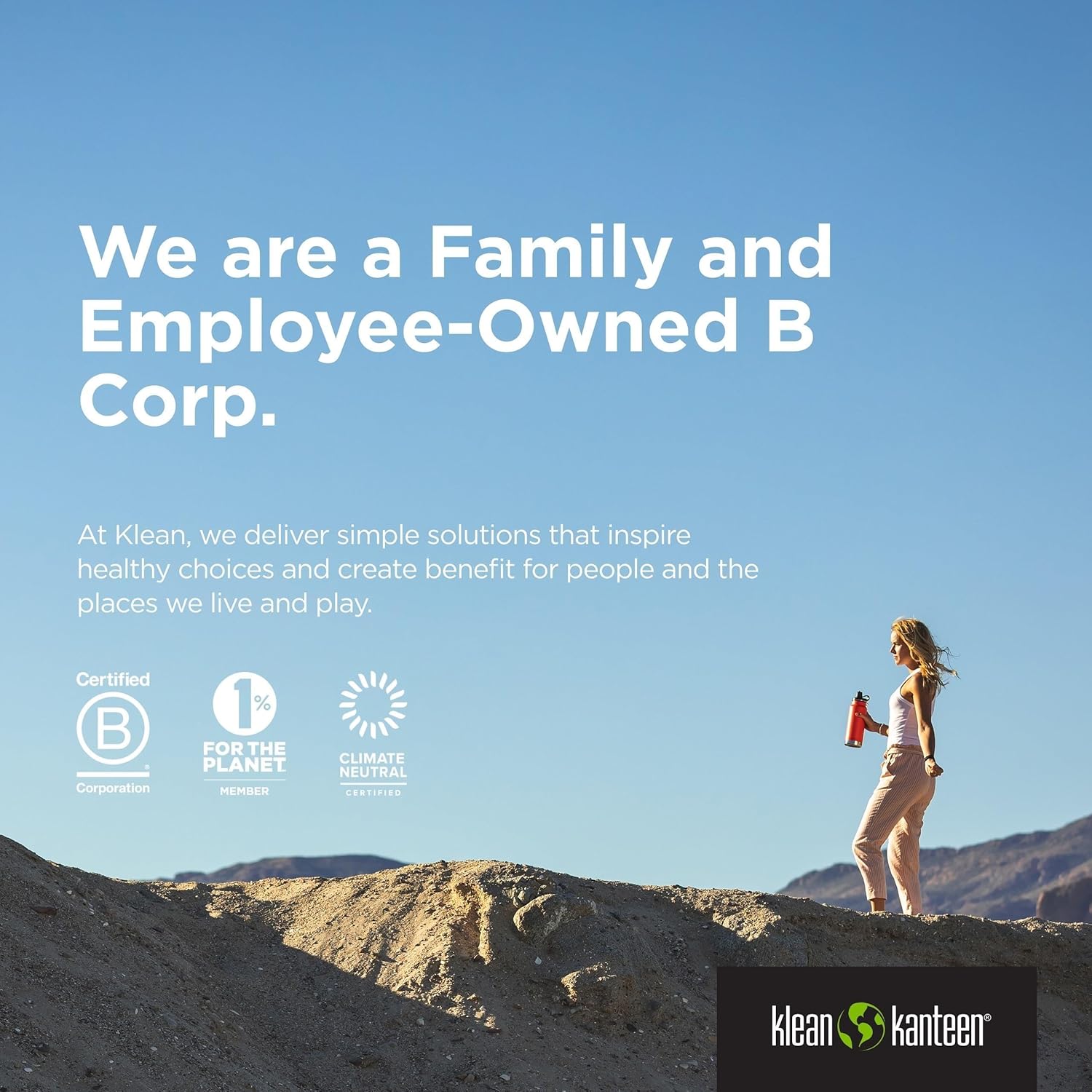 Klean Kanteen Rise Food Box - Meal - Reusable Food Container for Meal Prep, Lunch & More - Stainless Steel Construction - Dishwasher Safe - Sea Spray, 34 oz