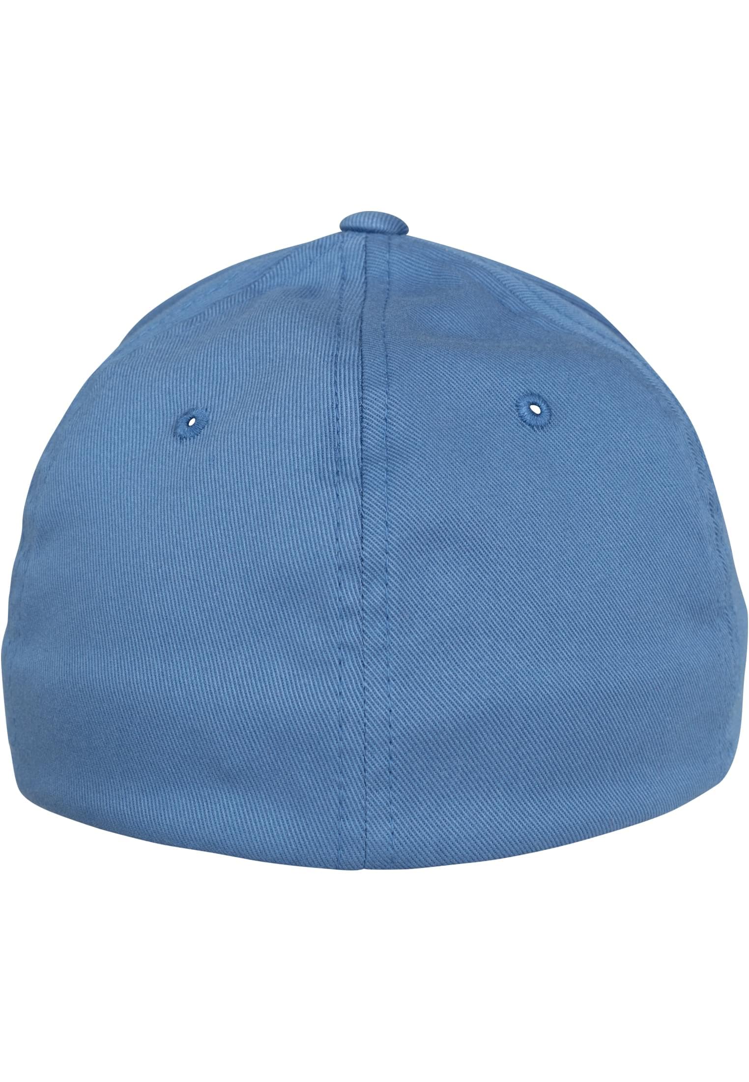 Flexfit Unisex Wooly Combed Baseballkappe, slate blue, S/M – Ansicht 2
