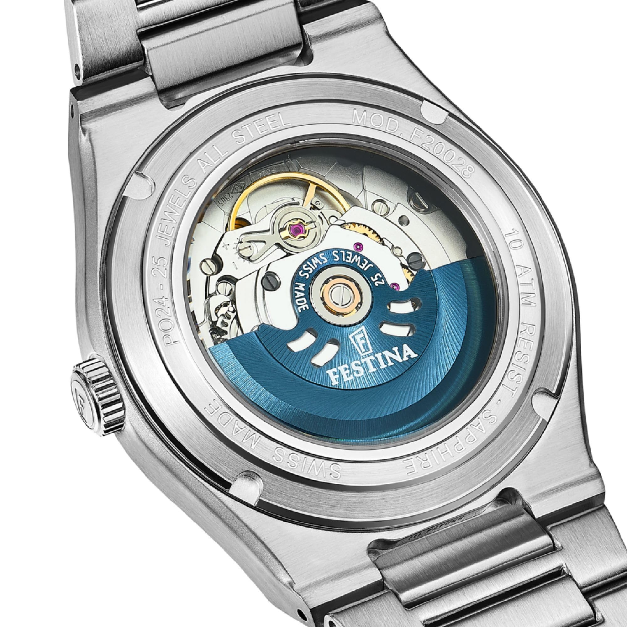 Festina Reloj automático Rivé Swiss Made