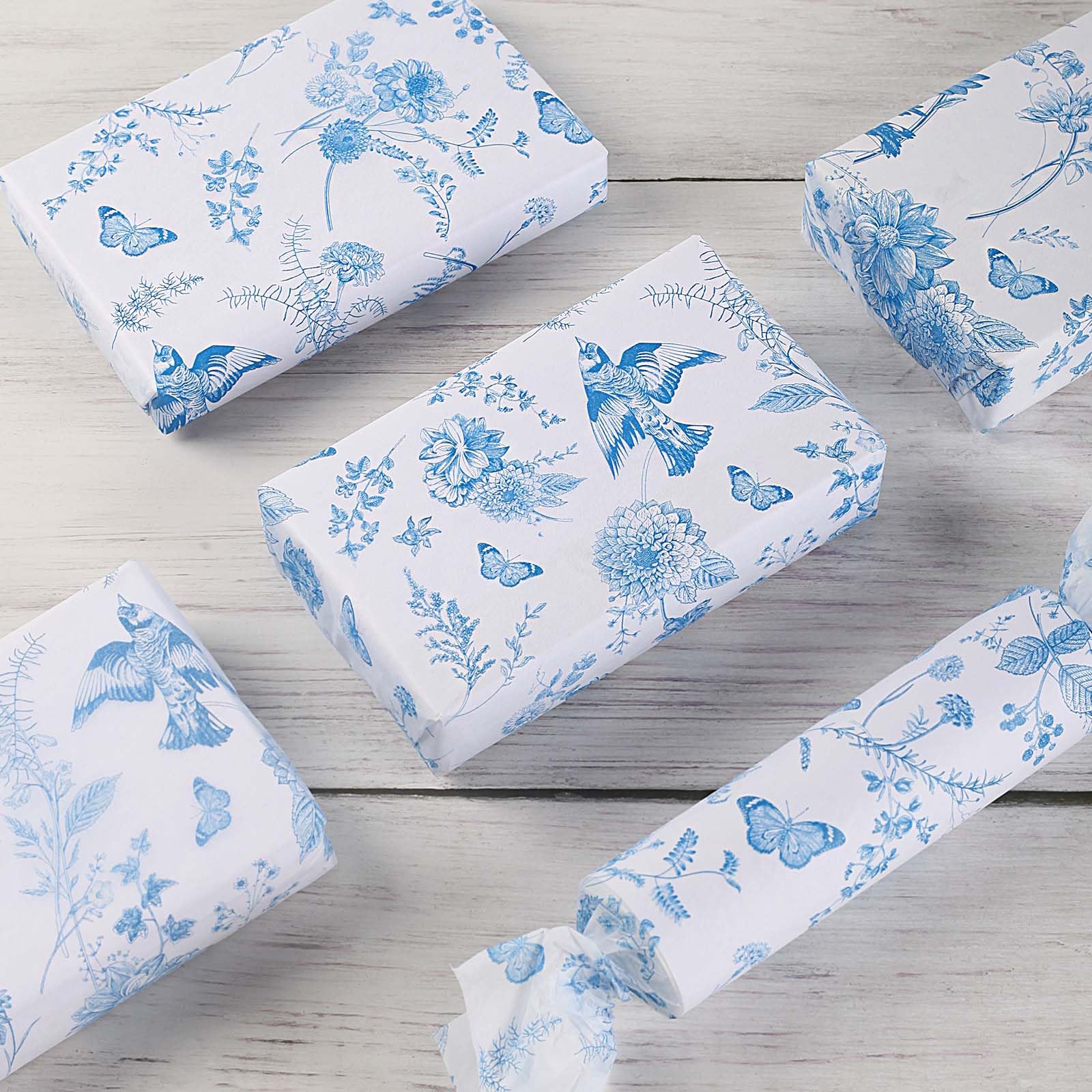 Geschenkpapier-Rolle Marineblau, 38,1 Cm X 22,9 M, 80 G/m² – Ideal Zum Verpacken, Basteln & Dekorieren