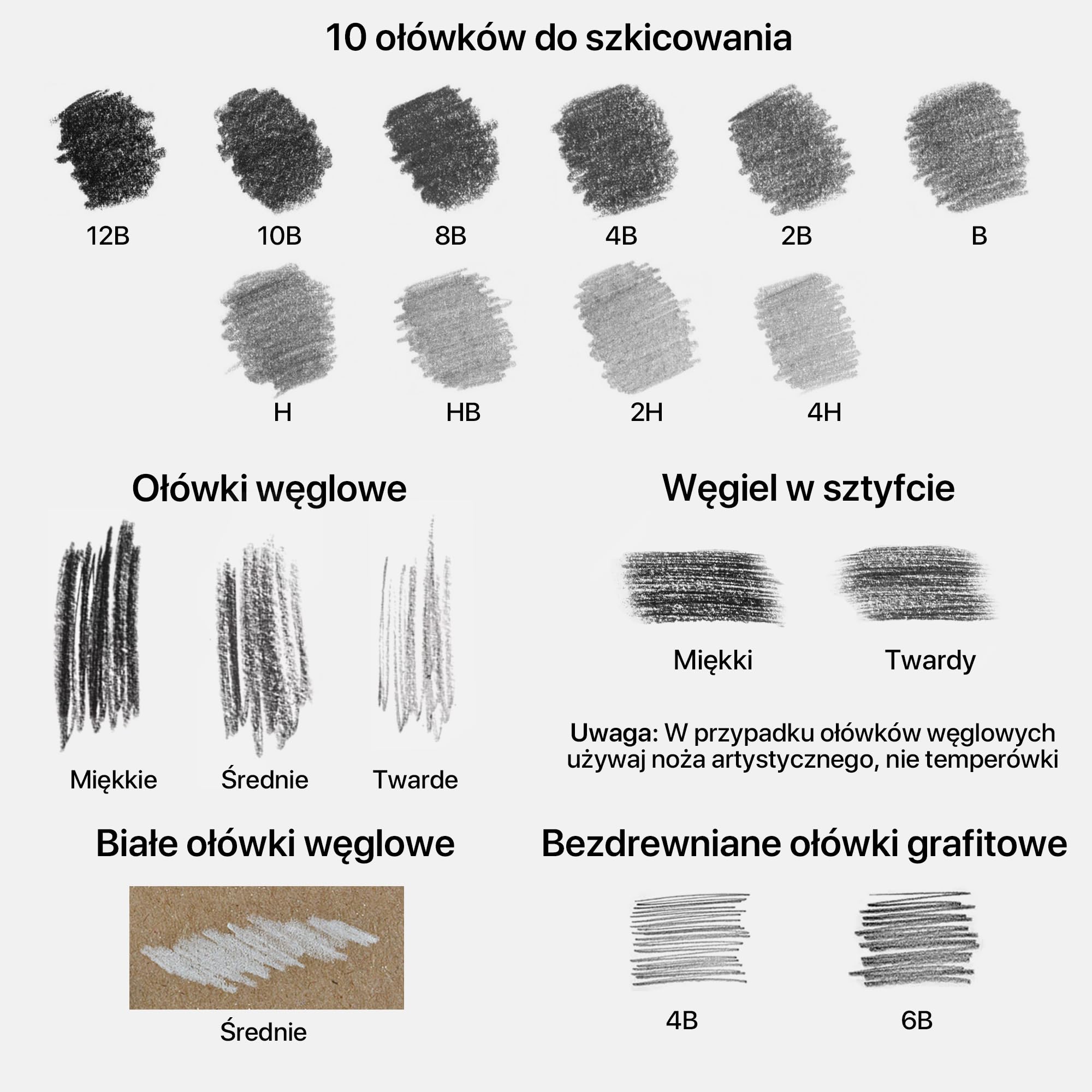 Zestaw kredek dla dorosłych, zestaw 24 kredek kreślarskich dla artystów i profesjonalistów, idealny zestaw kredek do szkicowania dla wszystkich Twoich kreatywnych potrzeb