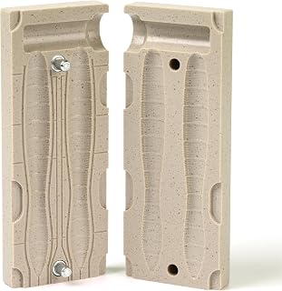 Soft Plastiс Mold Lure Making Injection Molds Fishing Lures Two Cavity Leech 3.75''