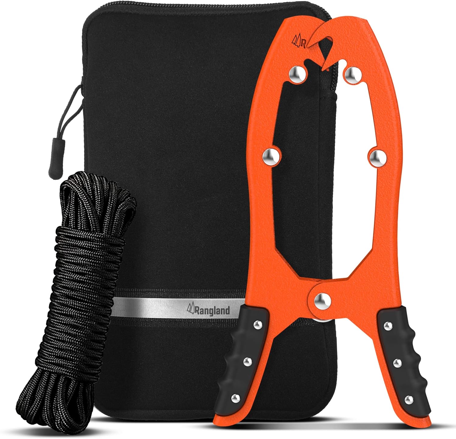 Original® BAX-JAW Kayak Anchor Clamp Grip – Wide 5.25″ Self Locking Tension Jaw with Floating Pouch and 15′ Paracord 550 Rope, Kayaking Accessories (Corrosion-proof Steel) Original® BAX-JAW Kayak Anchor Clamp Grip – Wide 5.25″ Self Locking Tension Jaw with Floating Pouch and 15′ Paracord 550 Rope, Kayaking Accessories (Corrosion-proof Steel)