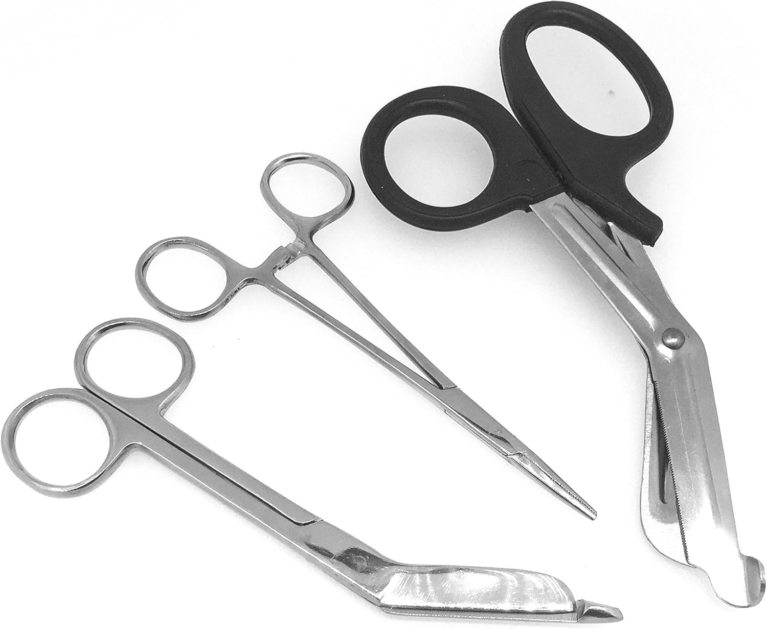 Black EMT/Paramedic Tools With Medical Bandage Scissors And