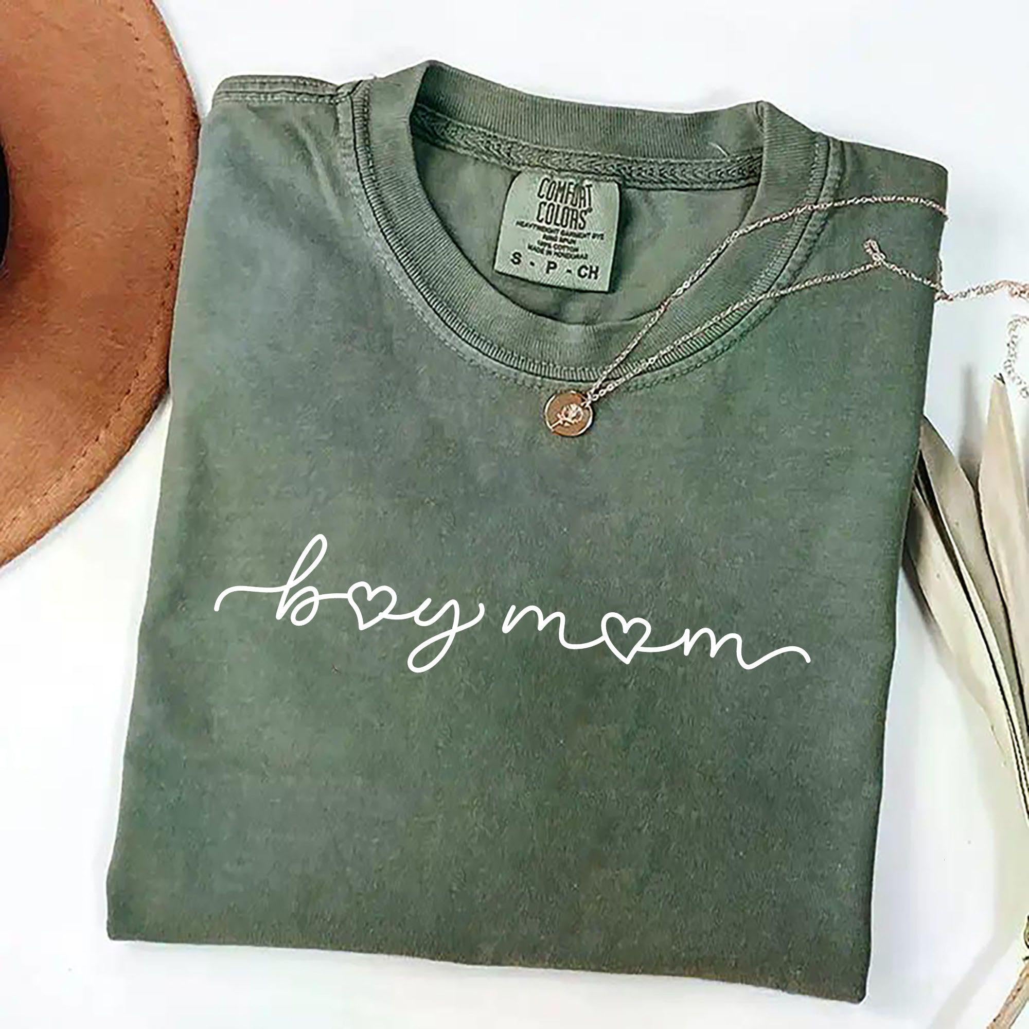 Boy Mom Shirt Comfort Colors, Mama o &hellip;
