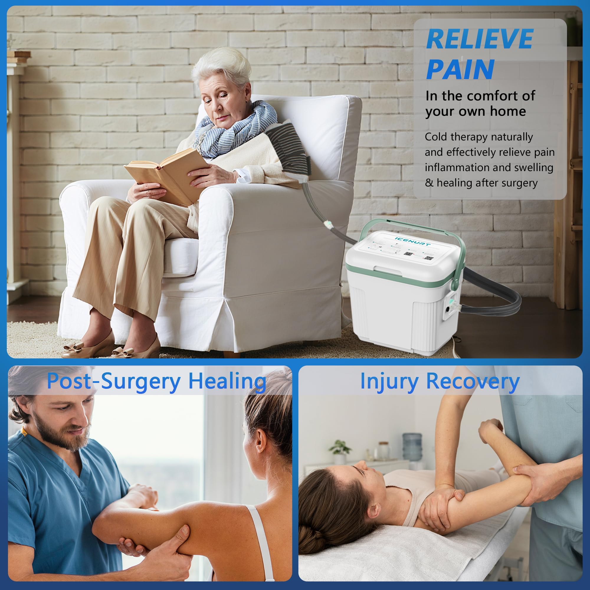 Programmable Shoulder Ice Machine - Pain Relief -6 Programmable Shoulder Ice Machine - Pain Relief -6