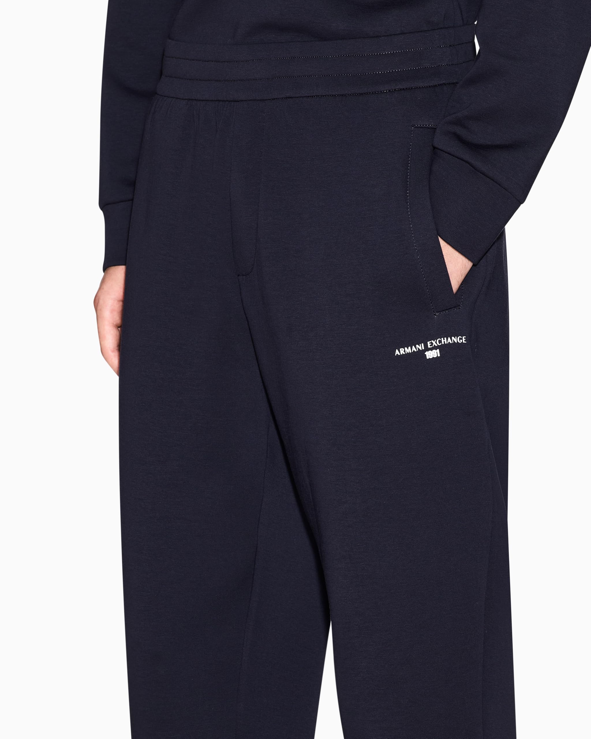 Armani Exchange - Scrunch Bottom Jogger, Pantaloni Uomo