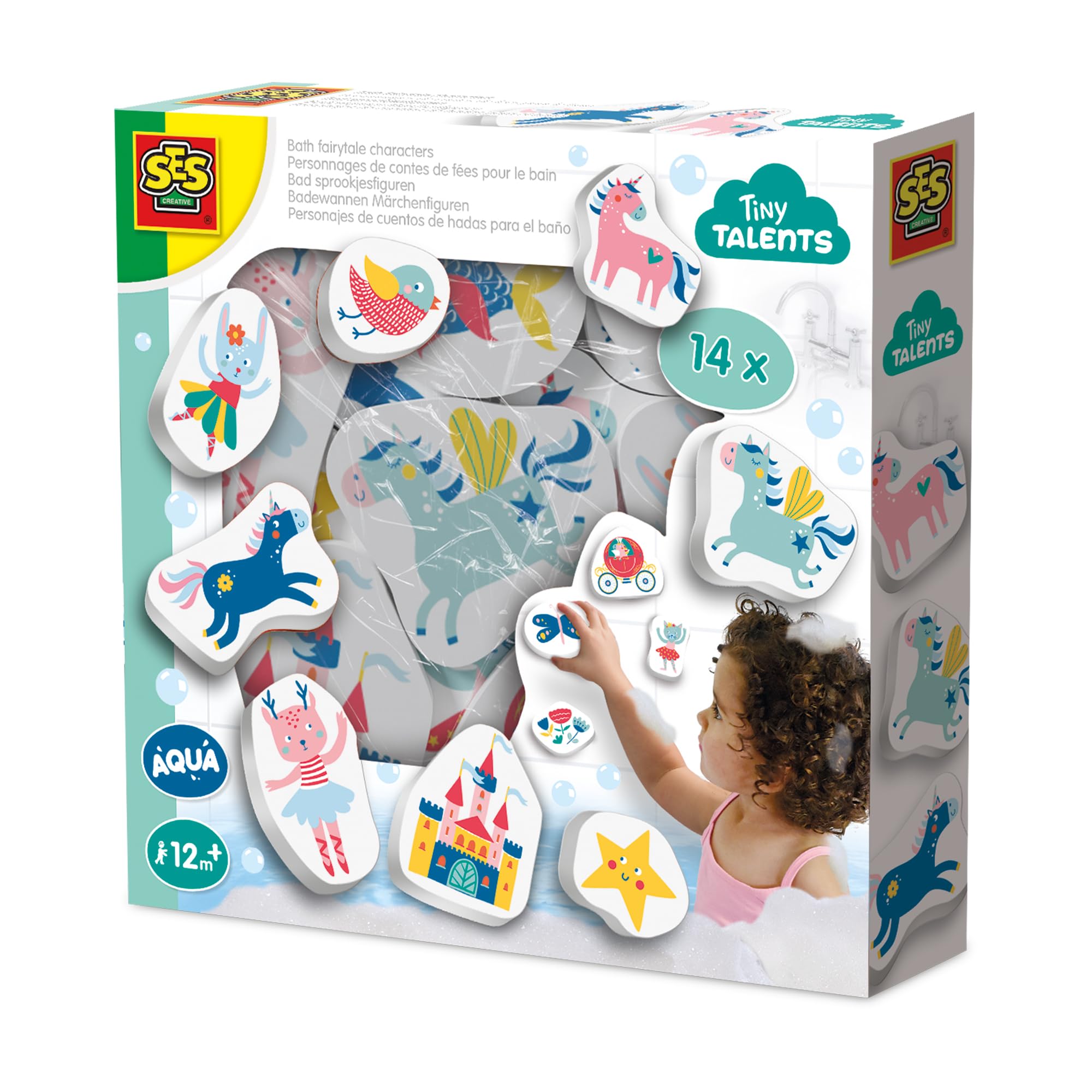 SES Creative 13079 - Bath Fairytale Characters, Medium