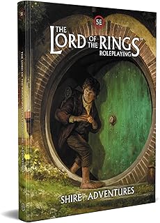 The Lord Of The Rings: RPG 5E - Shire Adventures Supplement - Hardcover RPG Book, New Characters & Stories, LOTR Roleplaying Game, Adventure Through Middle Earth