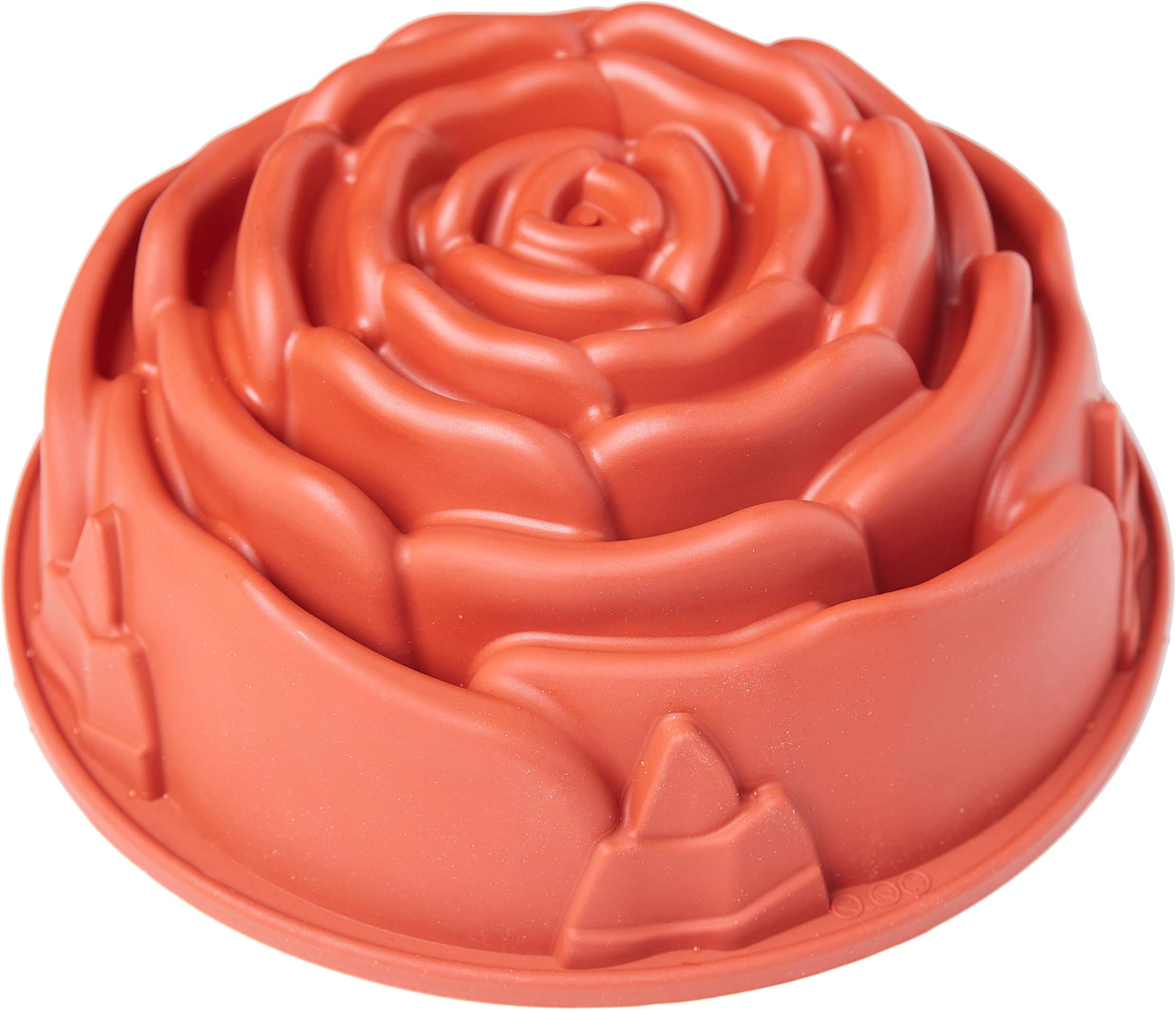 Rose Cake Pan, Baking Mould Cake Pan Biscuit Chocolate Mold for Cake Decoration, Ice Cube Tray
